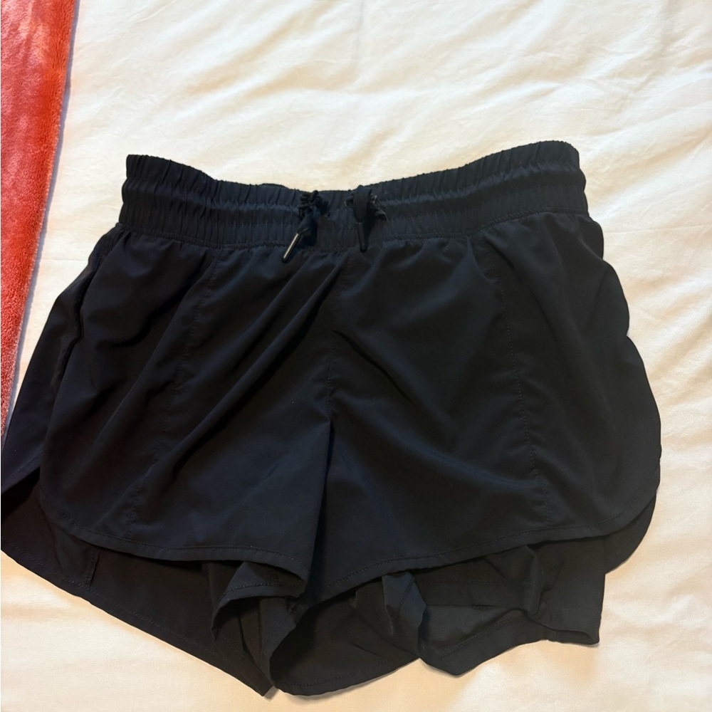 Women's Black Athletic Shorts
